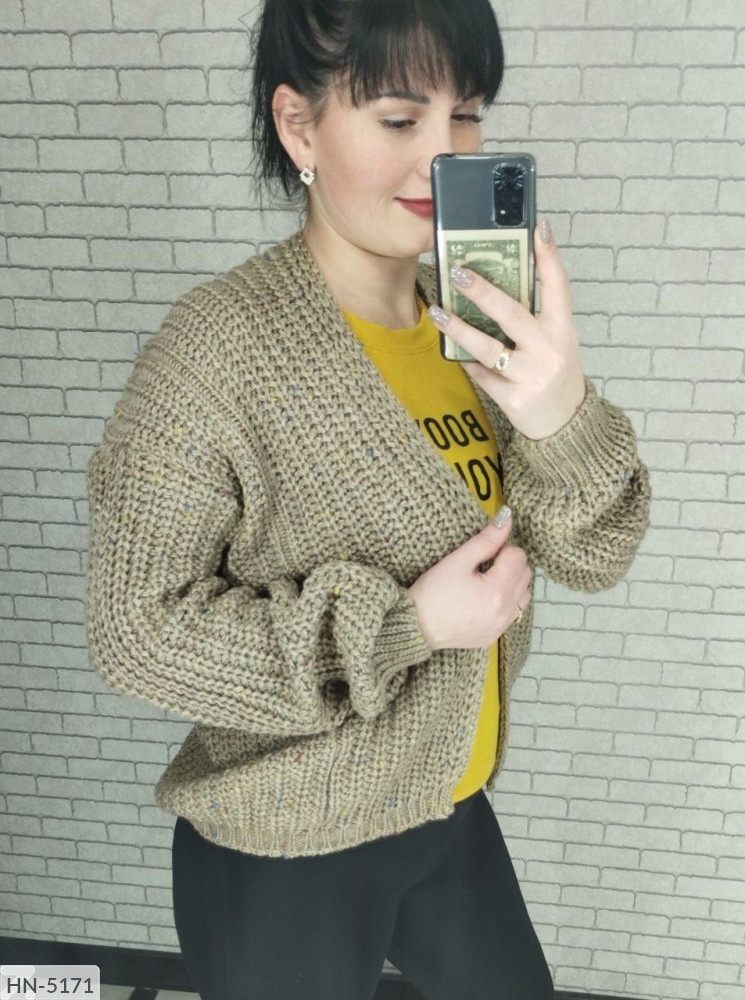 Кардиган жіночий батал  HN-5171|Універсальний