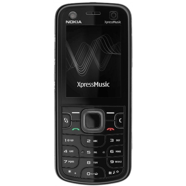 Nokia 5320 XpressMusic кнопковий мобільний телефон Black 890 мАг