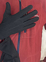 Чоловічі сенсорні рукавички зі змішаного матеріалу (хлопок)