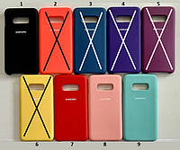 Чехол Silicone Cover для Samsung Galaxy S10e G970F (tp)