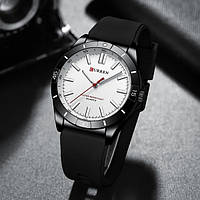 Часы мужские Curren West Black Наручные часы мужские Классические часы Кварцевые часы