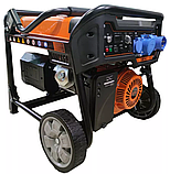 Бензиновий генератор 5.5 кВт електростартер GTM DK5500-L Медапаратура, фото 2