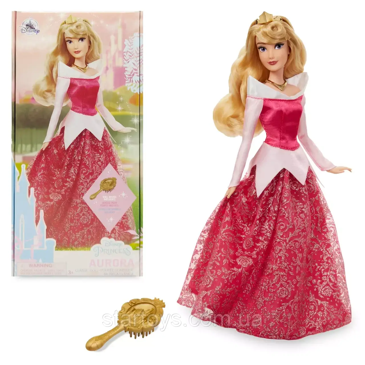 Лялька Аврора Дісней 2023 Aurora Classic Doll Disney Store
