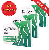 КетоФорм - курс 3 упаковки !!! Комплекс Кето форм для схуднення KetoForm для зниження ваги