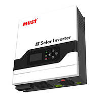 Гібридний інвертор Must 3 кW 24 V, Вольт, Volt, 60А MPPT контролер для системи сонячних панелей