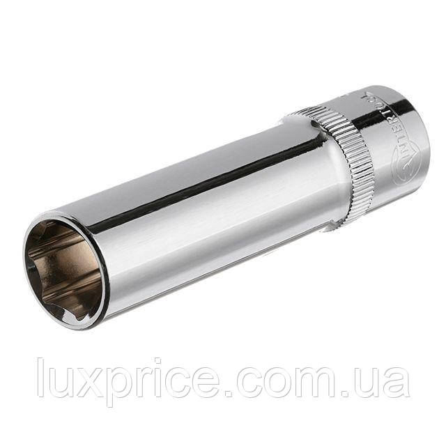 Головка шестигранна подовжена 3/8", 14мм, Cr-V. STORM INTERTOOL ET-0424 Luxprice, фото 1