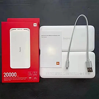 Xiaomi Redmi Power Bank 20000 mAh 18W Белый Глобальная версия