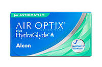 Air Optix plus HydraGlyde for Astigmatism \ 3 шт (Alcon) параметри на замовлення