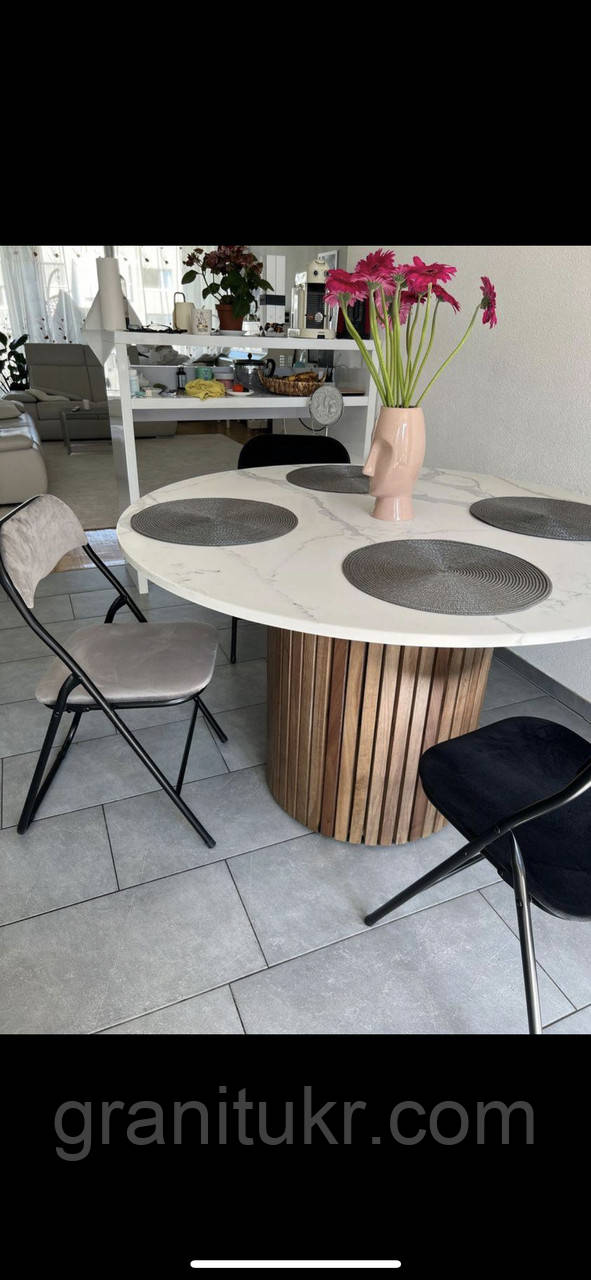 Стіл із каменю кухонний, фото 1