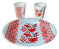 Набор посуды KOZA-Style "Вышиванка" большой (12 предметов)