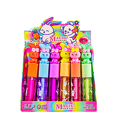 Блиск для губ зволожувальний Magic Lip Gloss LC946 (6 шт.)