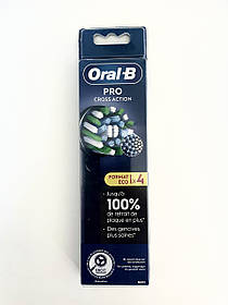 Насадки для електричної зубної щітки ORAL-B EB50BRX PRO Cross Action Black 4 шт.