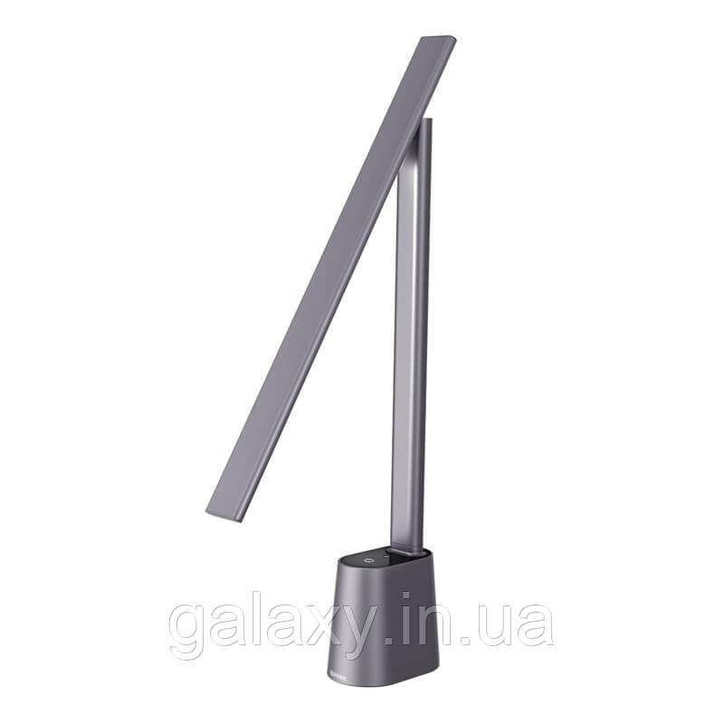 Лампа Baseus бездротова Led настільна 2200 mAh сенсор Smart Eye Series Charging Folding GREY DGZG-0G