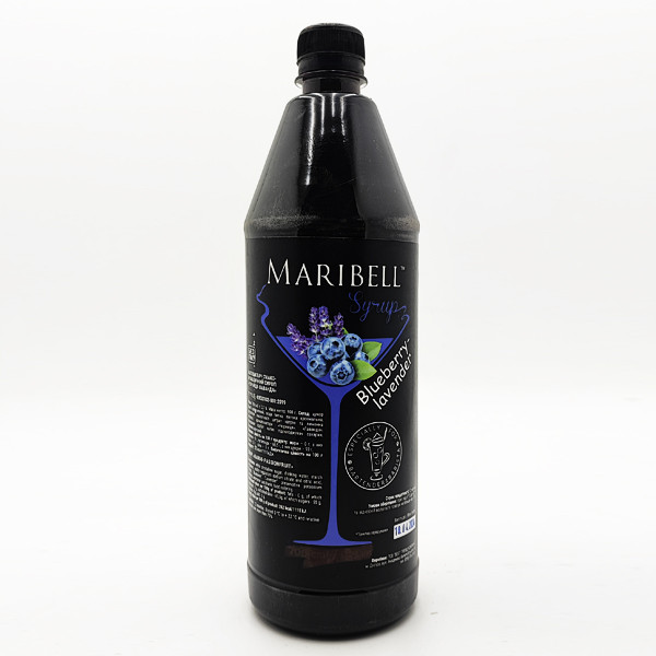 Сироп Чорниця-Лаванда Maribell 1л