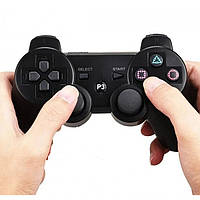 Бездротовий Джойстик Геймпад PS3 для Sony PlayStation PS Чорний 4411889