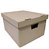 Набір для зберігання документів ЦОДНТІ: ящик із гофрокартону 410х330 мм + 15 Папок для нотаріуса 20 мм (NAB-GB-410+15PA4-20-1), фото 4