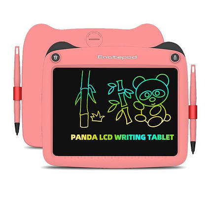 Планшет для малювання Enotepad Panda EP0109C 9inch LCD, рожевий, фото 1