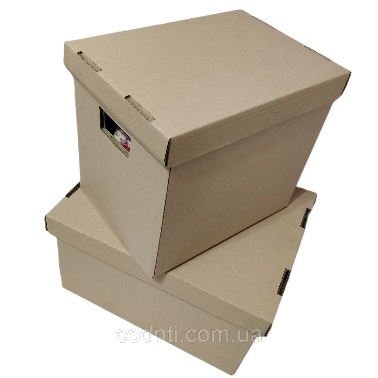 Гофроящик для документів ЦОДНТІ до 20 кг 330x300x245 мм (GB-330-5), фото 1