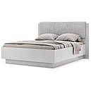 Ліжко двоспальне 160x200 Мегі Глянець Сірий Шиншила Миро-Марк (з підйомним механізмом/без матраца), фото 2