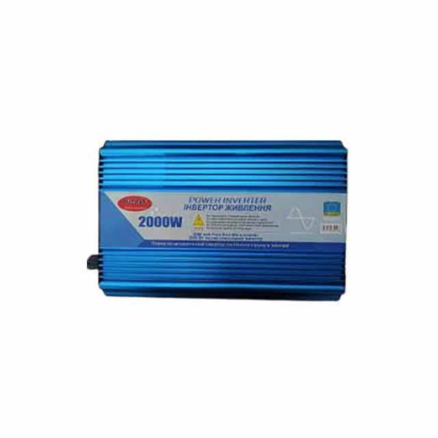 Перетворювач напруги Power Inverter Wimpex WX-2010 2000W 12V, інвертор, чиста синусоїда