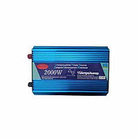 Преобразователь напряжения Power Inverter Wimpex WX-2100 2000W 12V UPS, инвертор, чистая синусоида с зарядкой