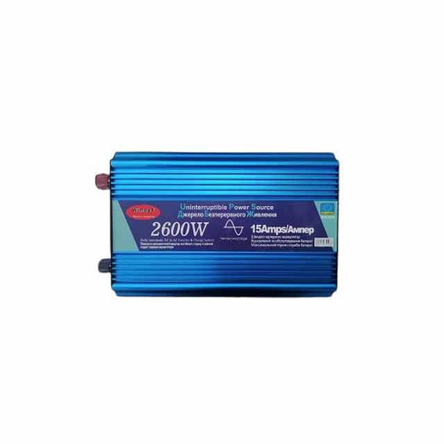 Перетворювач напруги Power Inverter Wimpex WX-2600 2600W 12V UPS, інвертор, чиста синусоїда із заряджанням, фото 1