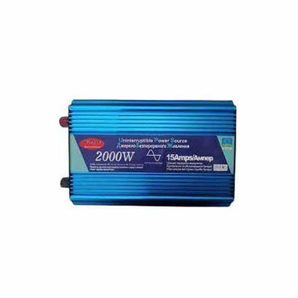 Перетворювач напруги Power Inverter Wimpex WX-2100 2000W 12V UPS, інвертор, чиста синусоїда із заряджанням, фото 1