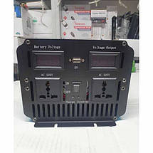 Перетворювач напруги Power Inverter Wimpex WX-2600 2600W 12V UPS, інвертор, чиста синусоїда із заряджанням, фото 4