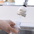 Насадка-аератор на кран, поворотна на 360°, з 3 режимами, Water Saver / Насадка водозберігаюча для змішувача, фото 10