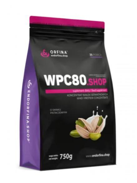 Протеїн Orfina Whey Protein Concentrate WPC80 750 грам Смак :pistacjowy