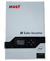 Гібридний інвертор із функцією продажу надлишків енергії в мережу MUST PH18-3024 PLUS (3кВт, 24В)
