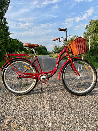 Купить ВЕЛОСИПЕД 26" DOROZHNIK AQUAMARINE красный, цена 7038 ₴ — Prom ...