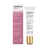 Антивозрастной гель-контур для кожи вокруг глаз с ретинолом Sesderma Reti Age Facial Eye Contour Gel 15 мл