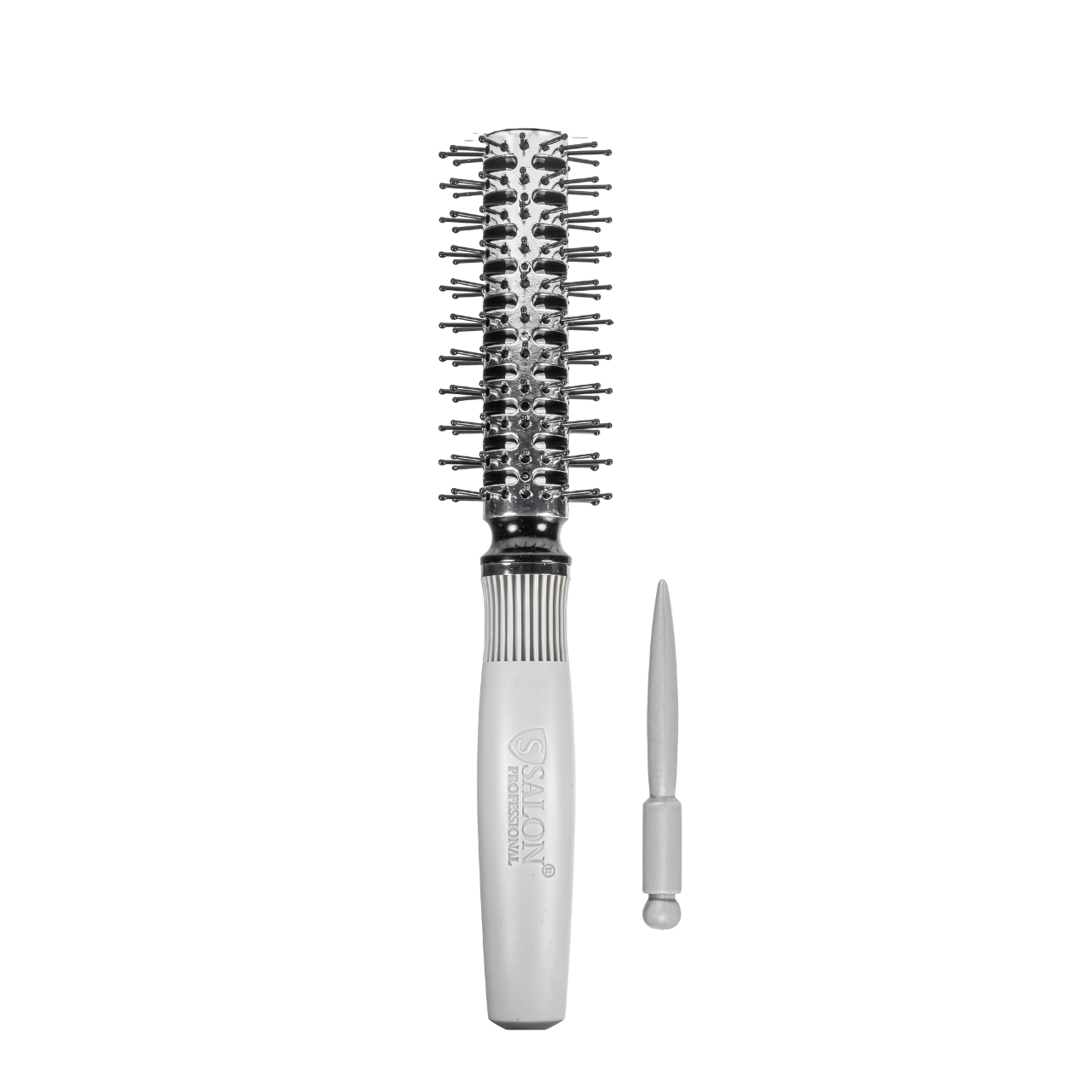 Брашинг керамічний антистатичний круглий з ворсом Salon Professional N-4-13 SL