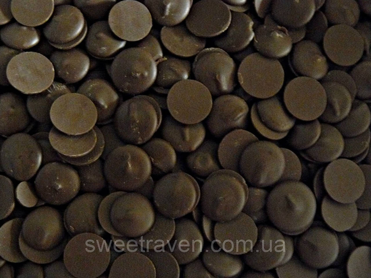 Шоколадные чипсы (монеты) Черные 5 кг. - фото 2 - id-p699506531