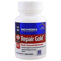 Ферменти для м'язів суглобів тканин Repair Gold Enzymedica для веганів 30 капсул SC, код: 7699874