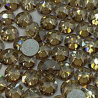 Swarovski Crystal Golden Shadow ss3 (1.4мм) 100шт