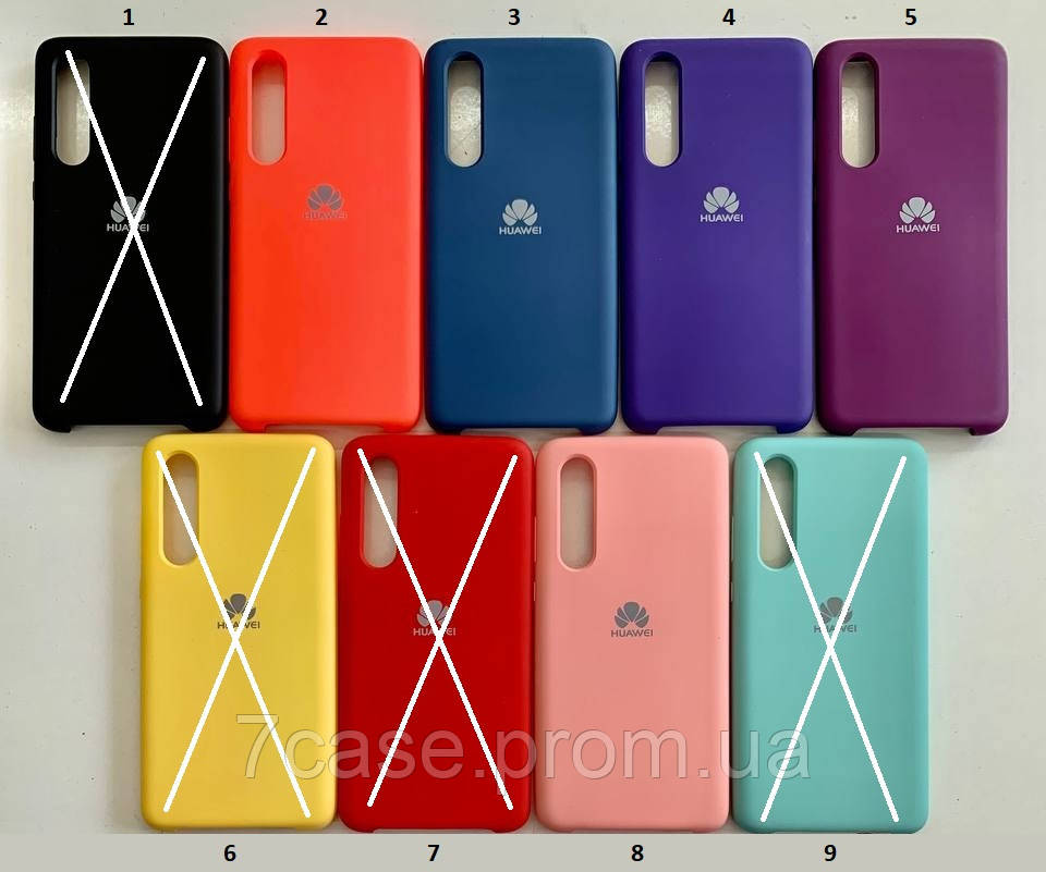 Чехол Silicone Cover для Huawei Y7 2019 / Y7 Prime 2019 (tp)