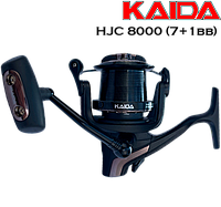 Котушка Kaida HJC 8000 (02-80) 7+1bb тягова коропова з низькопрофільною конусною шпулею