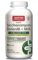 Jarrow Formulas, saccharomyces Boulardii, Сахароміцети Буларді плюс МОС, 5 млрд, 90 рослинних капсул