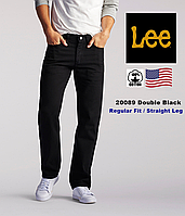 Джинси чоловічі Lee®2008908 (Чорні) Прямі/Оригінал зі США/13.3 унції/100% бавовна