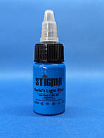 Краска Professional Tattoo Ink Stigma Mario`s Light Blue 15 ml для тату