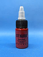 Краска Professional Tattoo Ink Stigma Dark Red 15 ml для тату