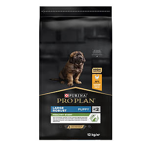 Purina Pro Plan Puppy Large Robust Healthy Start для цуценят з куркою 12 кг