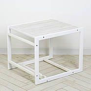 Дитячий дерев'яний стільчик для годування 2 в 1 ОMMI Nature Аляска від 6 місяців до 25 кг, фото 3