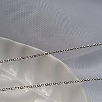 Срібний ланцюжок Плетіння Роло 45 см