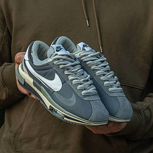 Чоловічі Кросівки Nike Cortez x Sacai 4.0 Grey 40-41-44