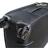 Мала дорожня валіза для ручної поклажі на 4-х колесах Airtex сіра, фото 7
