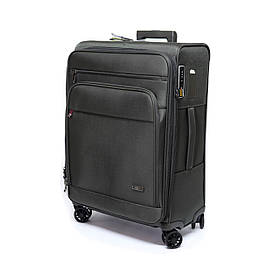 Мала дорожня валіза для ручної поклажі на 4-х колесах Airtex сіра