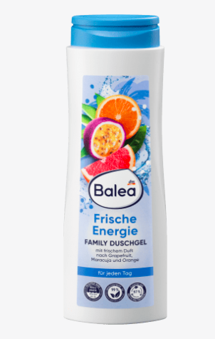 Сімейний гель для душу Balea "Фруктовий" 500 ml, фото 1